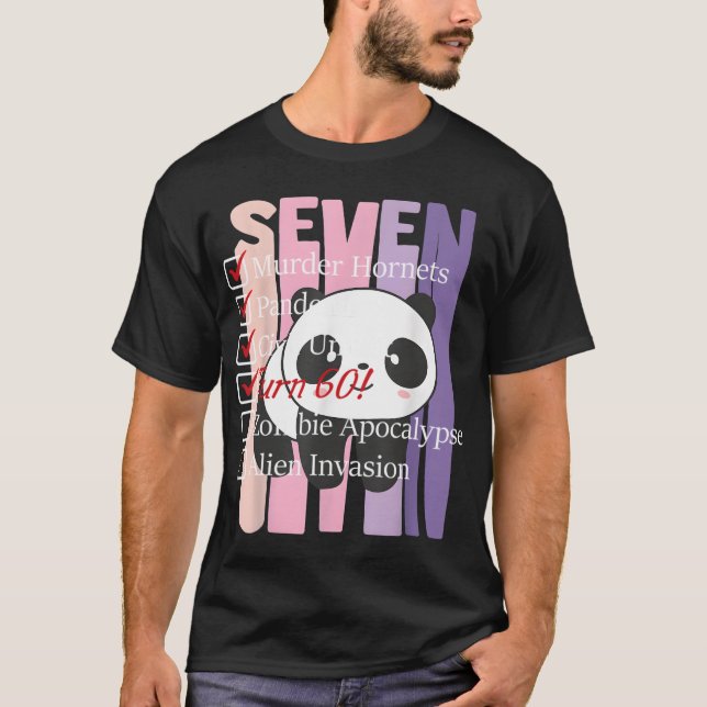 Camiseta 60.º Regalo De Cumpleaños 60 Años Funny 2020 Quara (Anverso)