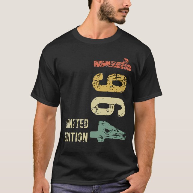 Camiseta 60.º regalo de cumpleaños edición limitada de 1964 (Anverso)