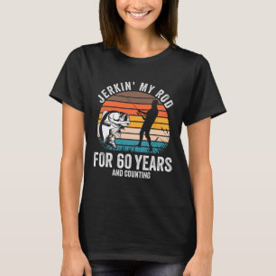 Camiseta 60.º Regalo De Cumpleaños Para Los Pescadores De L