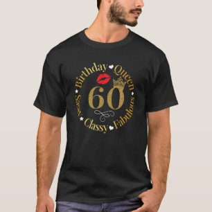 Camiseta 60.º Regalo De Cumpleaños Sassy
