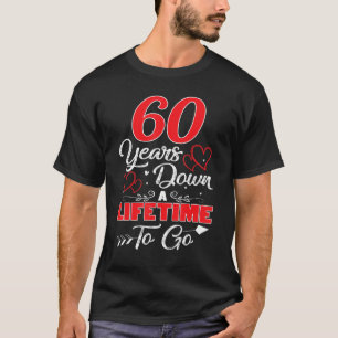 Camiseta 60° aniversario Boda 60 años antes