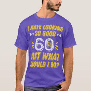 Camiseta 60° Aniversario Boda Para Él Su 60 Cumpleaños F