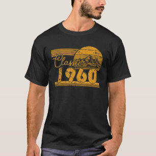 Camiseta 60 Aniversario Clásico 1960 60 Alegre Desde 1