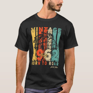 Camiseta 60 Aniversario Julio 60 Años Vintage 1962 Hombres