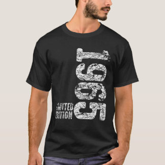 Camiseta 60 Años 1965 Mujer 60 Años Decorativa F