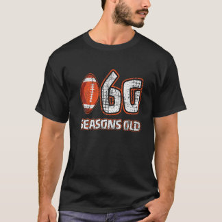 Camiseta 60 Años 60 Por Viejo Fútbol Gracioso