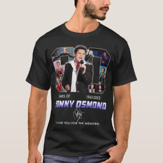 Camiseta 60 Años De 19632023 Donny Osmondagradecimiento Por