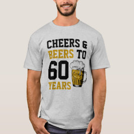 Camiseta 60 años de vigilia y cerveza a 60 años