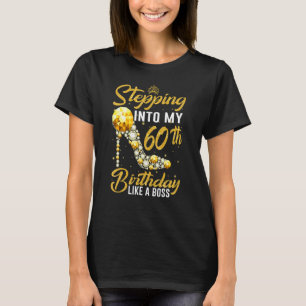 Camiseta 60 años entrando a mi sexagésimo cumpleaños como u