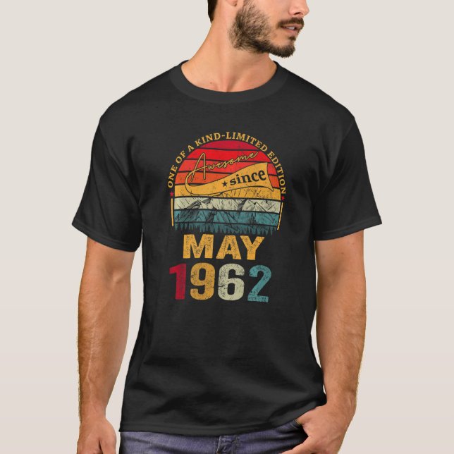 Camiseta 60 Años Fabuloso desde mayo de 1962 (Anverso)