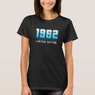 Camiseta 60 Años Hombres Damas de Cumpleaños 60 Años 1962 5