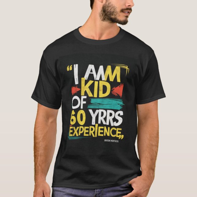 Camiseta 60 años Kid T Shirt (Anverso)