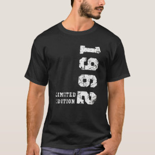 Camiseta 60 Años Mujeres Cumpleaños Hombres 60 Años 1962 Te