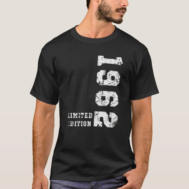 Camiseta 60 Años Mujeres Cumpleaños Hombres 60 Años 1962 Te (Anverso)