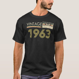 Camiseta 60 años Vintage 1963 60º cumpleaños 7