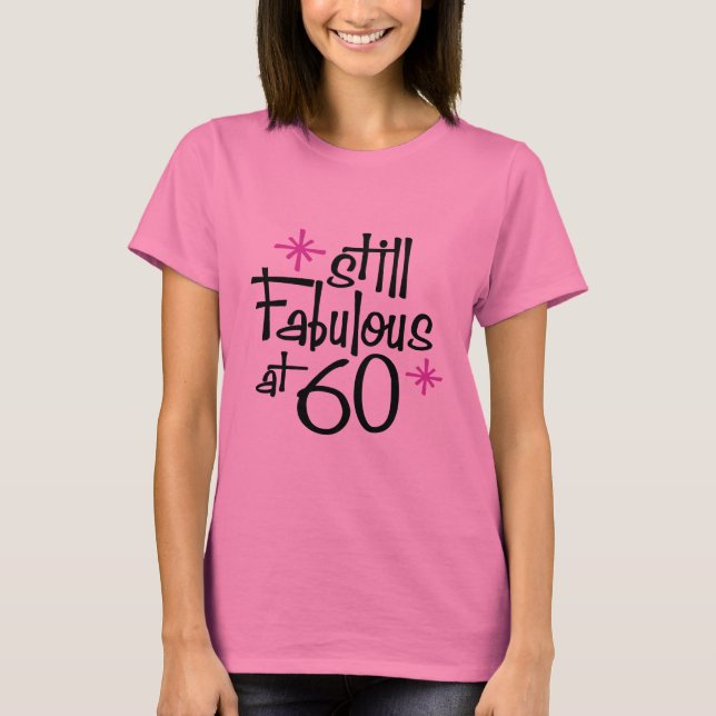 Camiseta 60 cumpleaños (Anverso)