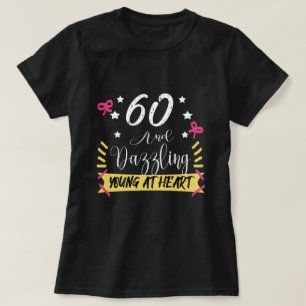 Camiseta 60 Cumpleaños Deslumbrante 