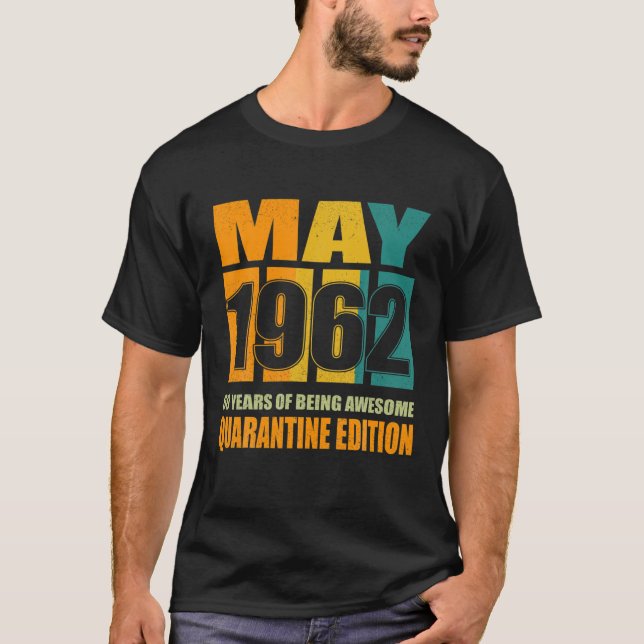 Camiseta 60 De Mayo 1962 Edición Limitada Retro 1962 Quara (Anverso)