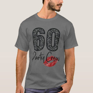 Camiseta 60 Fiestas Crew Bebe Regalos 60 Años Felices