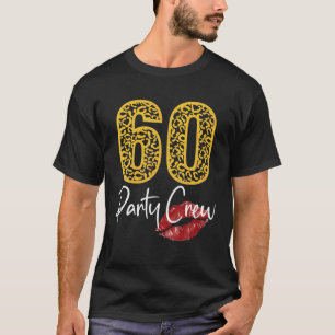 Camiseta 60 Fiestas Crew Bebe Regalos 60 Años Felices