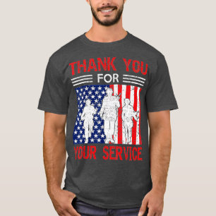 Camiseta 60 Gracias por sus servicios Patriotic Veterans