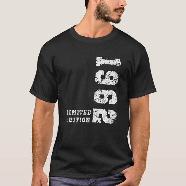 Camiseta 60 Hombres Mujeres De Cumpleaños 60 Años 1962 Tend (Anverso)