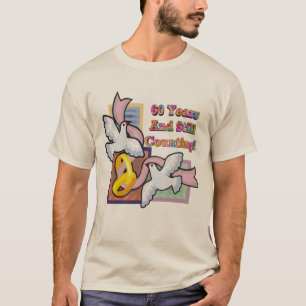 Camiseta 60.o Regalos del aniversario de boda
