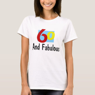 Camiseta 60 y fabuloso