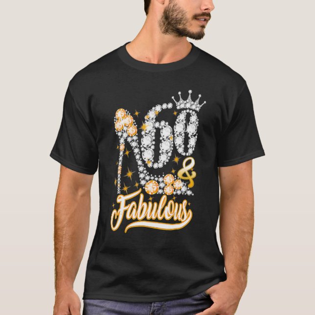 Camiseta 60 y fabuloso Diamante C de 60 años (Anverso)