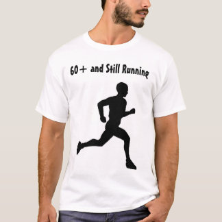 Camiseta 60+ y todavía corriendo