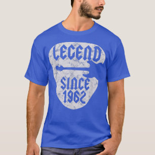 Camiseta 60 Year Old Guitarist Born in 1962 60th Birthday B