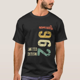 Camiseta 60 Years Old Gifts 1962 Limited Edition Retro 60Th