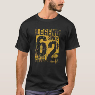 Camiseta 60 Years Old Vintage 1962 60Th Birthday Decoration