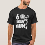 Camiseta 60 Years Old Vintage Baseball 60Th Birthday<br><div class="desc">Cool mens 60th birthday gift ideas for Baseball lover. Vintage Baseball 60th birthday gift men. This 60th birthday ideas for mens is perfect for Baseball-player. 60th Homerun baseball clothes. 60th birthday gifts for women who love baseball. Perfect for party and celebrate 60 years old with this 60th Birthday-Baseball outfit. Perfect...</div>