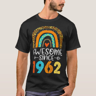 Camiseta 60th Birthday Awesome Since 1962 60 Years Old Arro