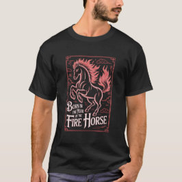 Camiseta 60th Birthday Fire Horse Zodiac Chinese 2026