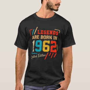 Camiseta 60Th Birthday Legends Born In May 1962 Gifts 60 Ye