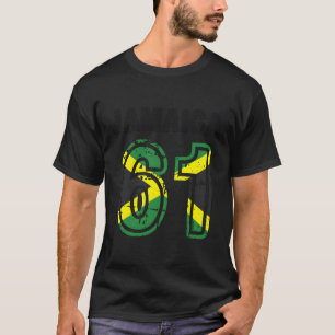 Camiseta 61º Día De La Independencia De Jamaica