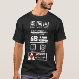 Camiseta 613 Leyes de Torah y Evangelio