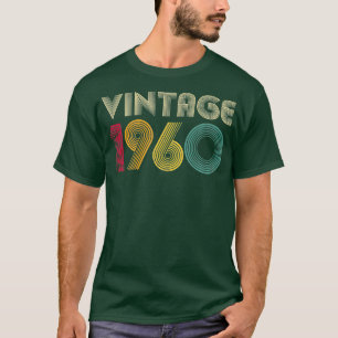 Camiseta 61.ª cosecha de regalo de cumpleaños 1960 Hombres