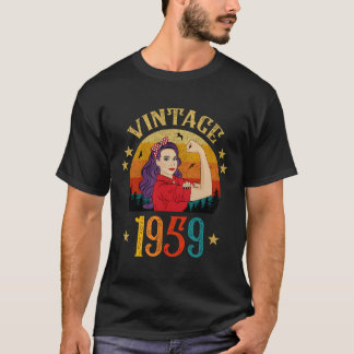 Camiseta 61.º Regalo De Cumpleaños 61 Años Para Mujeres Ret