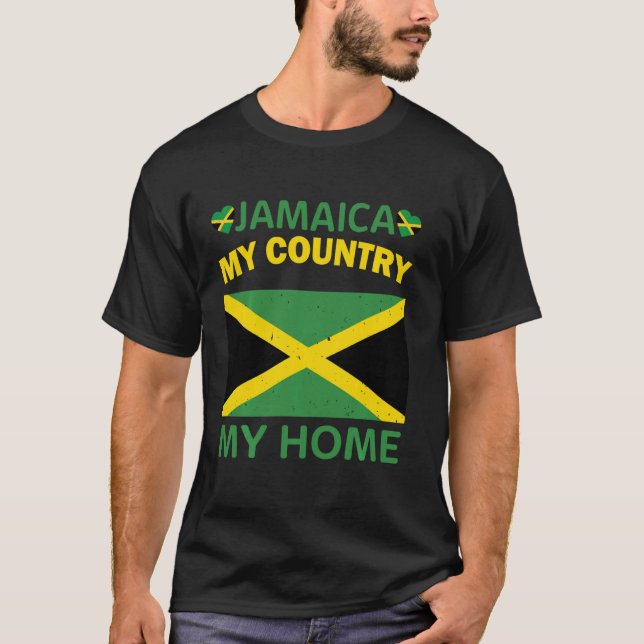 Camiseta 61° Día de la Independencia de Jamaica: Orgullosa  (Anverso)
