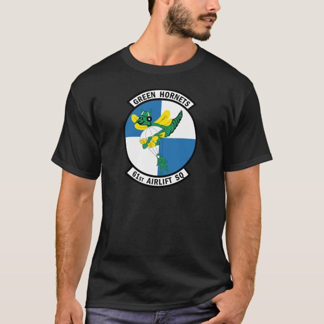 Camiseta 61.o Escuadrilla del puente aéreo - avispones (Anverso)