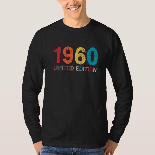 Camiseta 62ª Fama de Cumpleaños Hombres 62 años 1960 1 (Anverso)