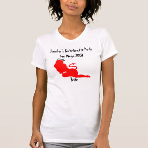 Camiseta 62379, Diablo/Angel Naughty/Nice Bachelorette Part