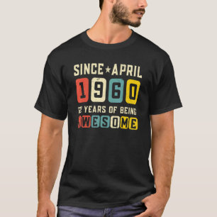 Camiseta 62.ª festividad desde la cosecha de abril de 1960