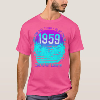 Camiseta 62 años 62 cumpleaños 1959 Estética de época