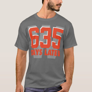 Camiseta 635 días después Naranja