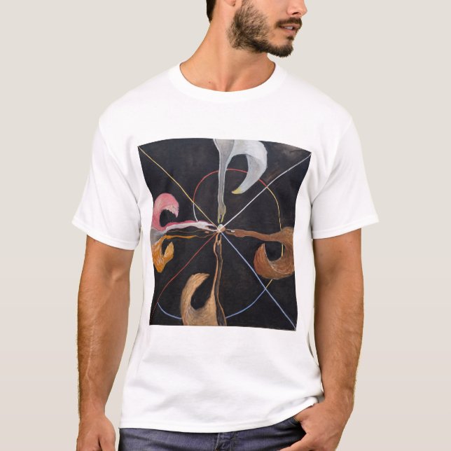 Camiseta 6386-Hilma af Klint Group IX SUW The Swan No.7 (Anverso)