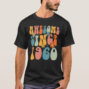 Camiseta 63.º cumpleaños increíble desde 1960 Retiro de 63 